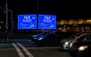 reclameschermen Gelredome Arnhem-Zuid